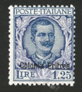 Italian Eritrea  Scott 30 MH* 1928 overprint CV$40