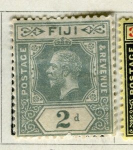 FIJI; 1912 early GV issue fine Mint hinged 2d. value