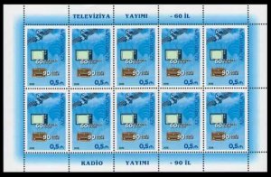 2016 Azerbaijan 1143KL 60 years of TV and 90 years of radio broadcasting