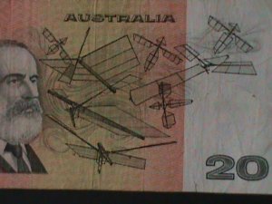 AUSTRALIA-1974- RESERVE BANK-$20 DOLLARS-CIRCULATED-VERY FINE-50 YEARS OLD