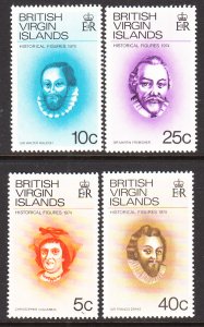 British Virgin Islands 270-273 MNH VF