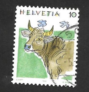 Switzerland 1992 - U - Scott #870