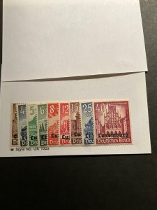 Stamp Luxembourg Scott #NB1-9 never hinged
