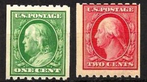 United States 390 OGNH and 391 OG