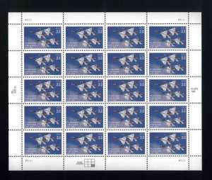 United States 32¢ U.S. Air Force 50th Anniv. Postage Stamp #3167 MNH Full Sheet