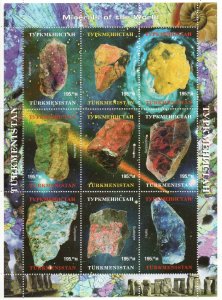 Turkmenistan 1999 minerals MNH ..