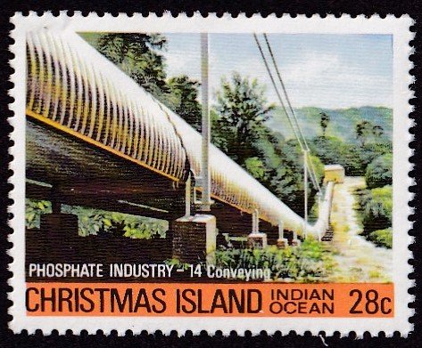 Christmas Island #108 Mint