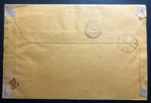 1949 Moscow Russia USSR Registered Airmail Cover To Berne Switzerland Sc#1120