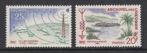 Comoro Islands 46-47 MNH VF