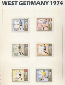 Soccer Sport 1974/82 MNH + Sheets (70+) UK527