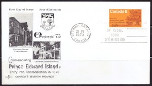 F2178   CANADA   FDC # 618         Prince Edward Island Centennial