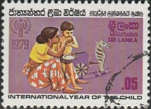 Sri Lanka, #553 Used From 1979