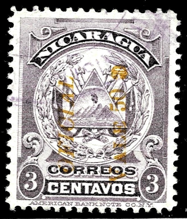 Nicaragua O197 - used