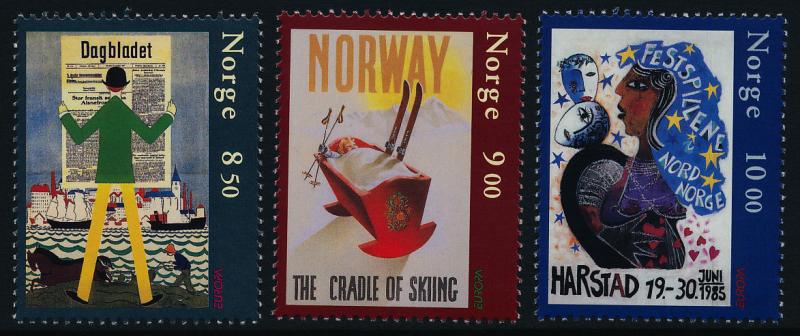 Norway 1374-6 MNH Poster Art, EUROPA