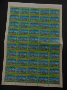 BURMA : 1996. Scott #328-30 Complete sets in Full Sheets of 50. Catalog