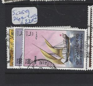 BAHRAIN  (PP0910B) SG  259, 263-4   BOATS   VFU