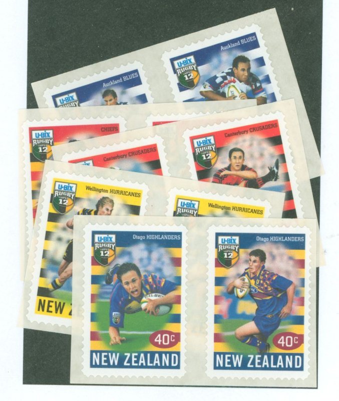 New Zealand #1587-1596 Mint (NH) Single (Complete Set)