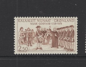 Greenland #109  (1978 Godthaab issue) VFMNH CV $0.95