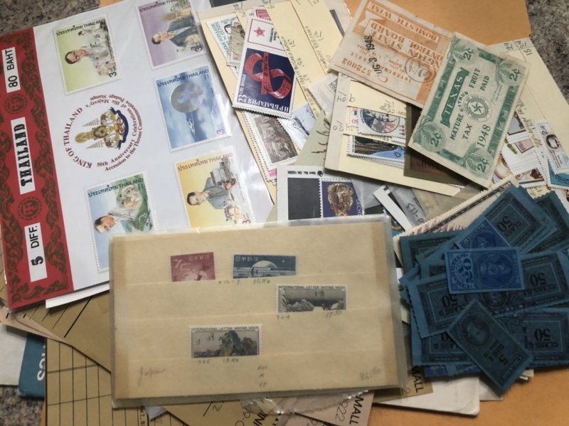 W.W. Stamps In Glassine’s, Cigar Stamps & Lots More Very Nice Lot