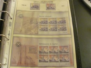 SWITZERLAND 1978-2005 STAMPS & COVERS XF COULD BE AS MUCH AS $2000 CATALGUE(188)