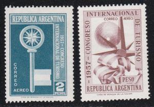 Argentina # C68-69, Mint Hinged, 1/2 Cat.