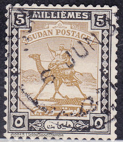 Sudan 83  Camel Post 1948