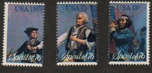 Cat. # 1629-31 MNH, OG. 