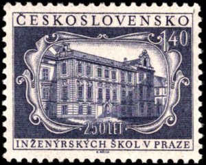 Czechoslovakia #807-810, Complete Set(4), 1957, Never Hinged