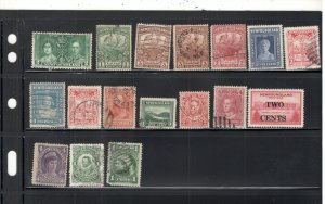 NEWFOUNDLAND COLLECTION ON STOCK SHEET MINT/USED