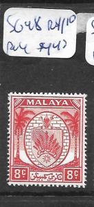 MALAYA NEGRI SEMBILAN (P0401B) ARMS  8C  SG48        MNH