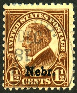 U.S. #670 USED