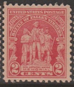 U.S. Scott #680 Fallen Timbers Stamp - Mint Single