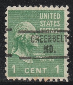 Precancel - Greenbelt, MD - PSS 734