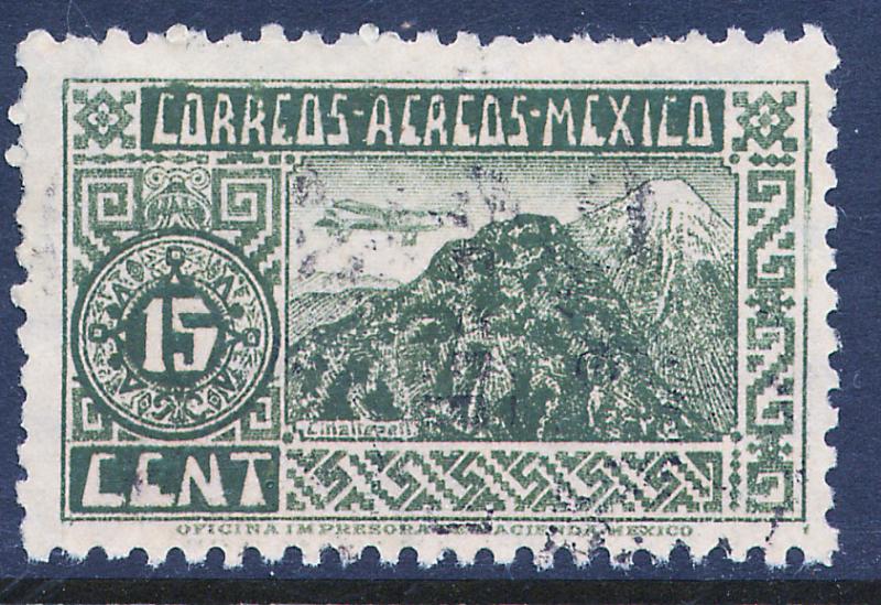 MEXICO C172 15c 1934 Definitive Wmk Gobierno...279 Used(937)