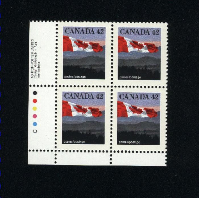 Canada #1356   Mint VF NH PB    PD  3.00