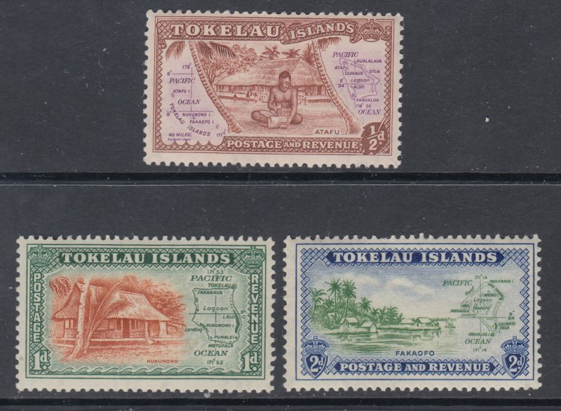 Tokelau 1-3 MNH VF