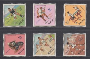 Macao  394-99       mnh     $ 68.65