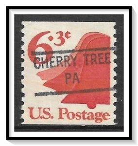 US Precancel #1518 Cherry Tree PA Coil MNH