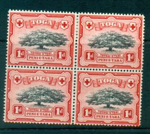 Tonga 1942 1d Ovava Tree Blk 4 MLH Lot55417