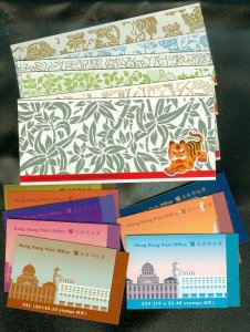 EDW1949SELL : HONG KONG Collection of 15 DIFF. CPLT BOOKLETS. All VF, Mint NH.