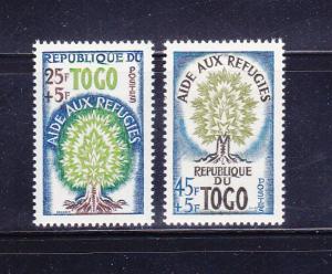 Togo B15-B16 Set MH World Refugee Year (B)