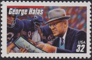 3150 George Halas MNH