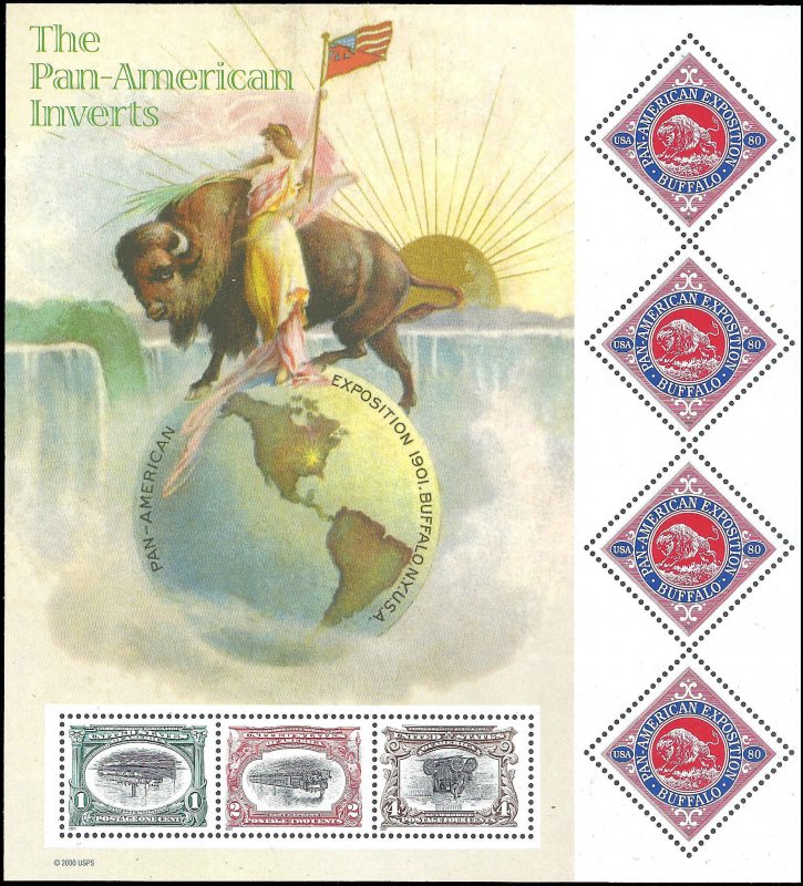 US - #3505 - Pane - MNH - SCV-10.00