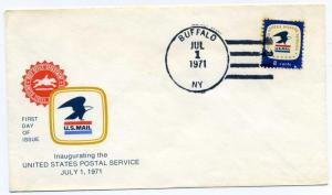 US #1396 USPS Inauguration FDC