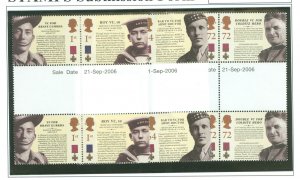 Great Britain #2395a-2399a Mint (NH) Single (Complete Set)