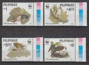PHILIPPINES 1991 WWF SG 2265/8 MNH Cat £20.25