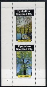 Eynhallow 1982 Trees perf  set of 2 values (40p & 60p...