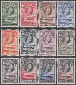 Bechuanaland Protectorate 154-165 MH / MNH (see Details) CV $116.35