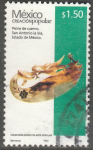 MEXICO 2490c, $1.50P HANDCRAFTS 2008 ISSUE. USED. F-VF. (1520)