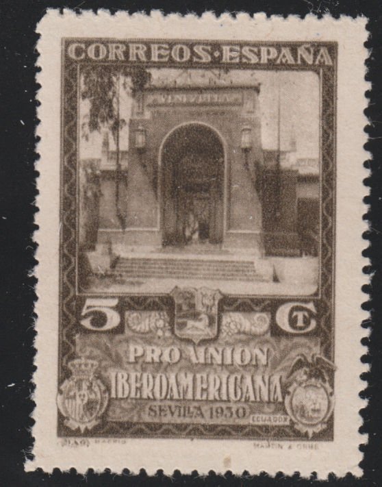 Spain 435 Exhibition Pavilion of Ecuador 1930